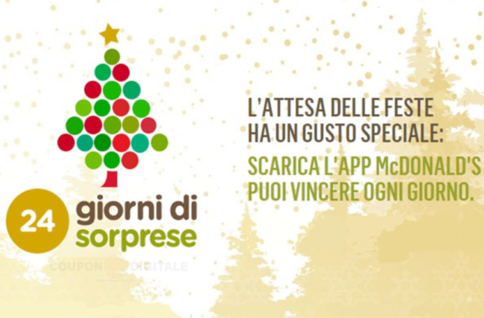 avventoMcdonald 24 giorni di sorprese al mcdonald
